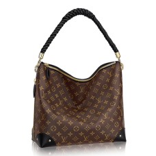 Чанта Louis Vuitton M44130 Triangle Softy Hobo от монограмно платно
