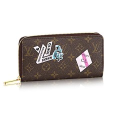 Портфейл Louis Vuitton P00179 Zippy My World Tour Monogram Canvas
