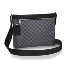 Louis Vuitton N40004 Mick MM Messenger чанта Damier Graphite Canvas