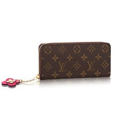 Портфейл Louis Vuitton Clemence M64201 с монограмно платно