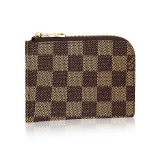 Портмоне за монети Louis Vuitton N63279 Damier Ebene Canvas