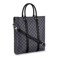 Louis Vuitton Anton Tote N40000 Damier Graphite Canvas