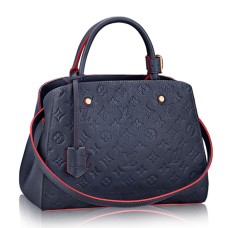 Чанта Louis Vuitton M42746 Montaigne MM Monogram Empreinte Leather
