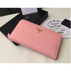 Портфейл с цип Prada 1M0506 Розов