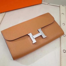 Кожен портфейл Hermes Constance от Того, камила