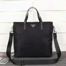 Мъжка платнена чанта Prada 2530 черна