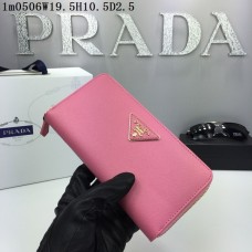Портфейл Prada Saffiano Leather 0506 Розов