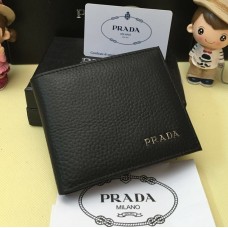 Мъжки кожен портфейл Prada 0334 черен
