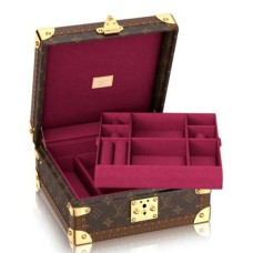 Кутия за бижута Louis Vuitton M20040, твърда, монограмна, платнена