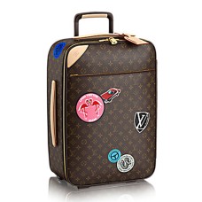Чанта Louis Vuitton M23225 Pegase Legere 55 с подвижен корпус, монограм, платно