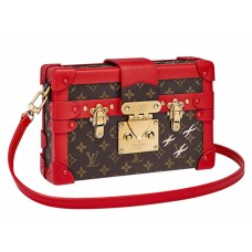Чанта Louis Vuitton Petite Malle Crossbody M40274 от плат с монограм