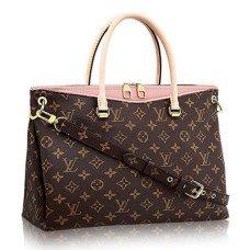 Чанта Louis Vuitton Pallas M40468 Tote от монограмно платно