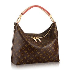 Чанта Louis Vuitton M40586 Sully PM Hobo от монограмно платно