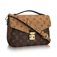 Чанта Louis Vuitton M41465 Pochette Metis Crossbody от монограмно платно