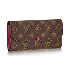 Портфейл Louis Vuitton M41943 Emilie с монограмно платно