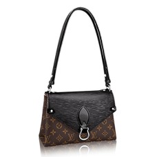 Чанта през рамо Louis Vuitton M44030 Saint Michel с монограм от плат