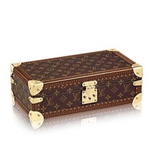 Калъф за часовник Louis Vuitton M47641 8, твърд, монограмен, платно