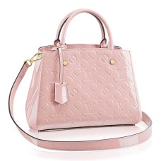 Чанта Louis Vuitton M50404 Montaigne BB Tote Bag Monogram Vernis