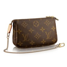 Louis Vuitton M58009 Мини чантичка Аксесоари Монограм Платно