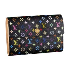 Портфейл Louis Vuitton Alexandra M60084 с монограм, многоцветен, платнен