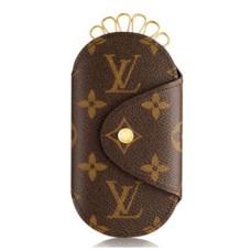 Кръгъл ключодържател Louis Vuitton M60116, платнено, с монограм PM