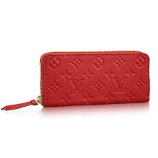 Louis Vuitton M60169 Портфейл Clemence Monogram Empreinte кожа