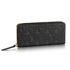 Louis Vuitton M60171 портфейл Clemence монограм Empreinte кожа