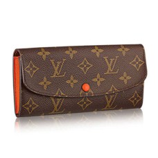 Портфейл Louis Vuitton M60696 Emilie с монограмно платно
