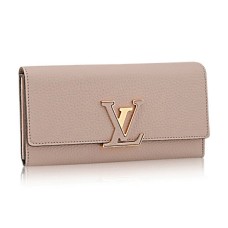 Портфейл Louis Vuitton M61249 Capucines Taurillon Leather