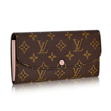 Портфейл Louis Vuitton M61447 Emilie с монограмно платно