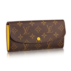 Портфейл Louis Vuitton M61535 Emilie с монограмно платно