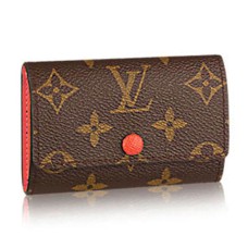 Калъф за 6 ключове Louis Vuitton M61538, монограм, платно