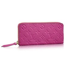 Louis Vuitton M61568 Портфейл Clemence Monogram Empreinte кожа