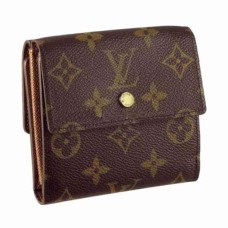 Портфейл Louis Vuitton Elise M61654 с монограм от платно