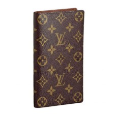 Louis Vuitton M62225 Европейски джоб за чекова книжка и карта с монограм, платно
