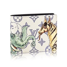 Портфейл Louis Vuitton M62607 с множество джобове, монограм, платно