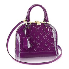 Чанта Louis Vuitton M90102 Alma BB Tote Bag Monogram Vernis