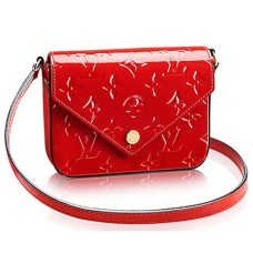 Чанта Louis Vuitton M90282 Mini Sac Lucie Crossbody Bag Monogram Vernis