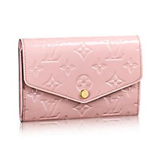 Компактен портфейл Louis Vuitton M90926 Sarah с монограм Vernis