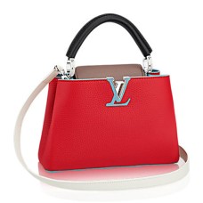 Чанта Louis Vuitton M90937 Capucines BB Tote Bag Taurillon Leather