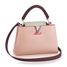Чанта Louis Vuitton M90939 Capucines BB Tote Bag Taurillon Leather