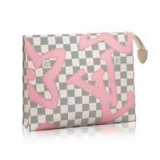 Несесер за тоалетни принадлежности Louis Vuitton N41049, размер 26, Damier Azur Canvas