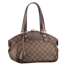 Louis Vuitton N41117 Verona PM Чанта през рамо Damier Ebene Canvas