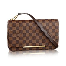 Louis Vuitton N41257 Hoxton PM Crossbody чанта Damier Ebene Canvas