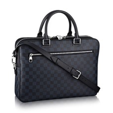Louis Vuitton N41347 Porte-Documents Бизнес куфарче Damier Cobalt Canvas