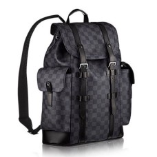 Раница Louis Vuitton Christopher PM N41379, платнена, от графит Damier
