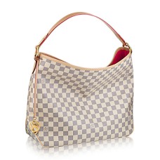 Louis Vuitton N41448 Възхитителна чанта хобо мм Damier Azure Canvas