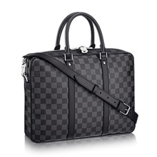 Louis Vuitton N41478 Porte-Documents Voyage PM Куфарче Damier Graphite Canvas