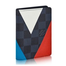 Louis Vuitton N41591 джобен органайзер Regatta Damier кобалтов плат