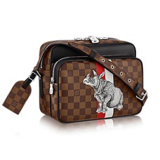 Louis Vuitton N42704 Nil PM Messenger чанта Damier Ebene Canvas